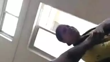 Bhabi Boob Pressed By Lover