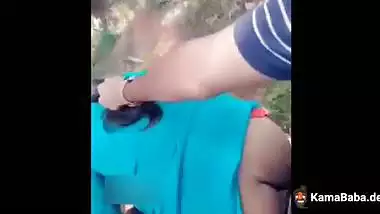 Tamil lovers car foreplay and outdoor sex