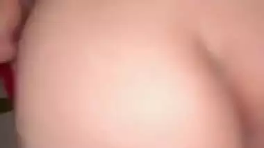 Rough Indian doggy sex of sexy ass girlfriend MMS