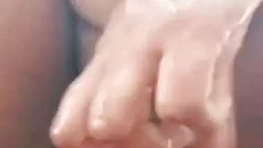 Mature MILF naked xxx on video call with secret lover