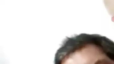 Old man enjoys a nude video call with another couple