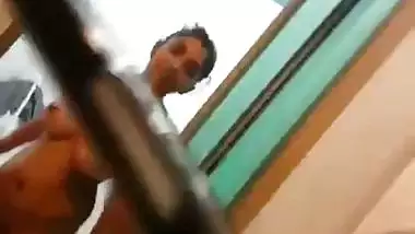 Tricking GF and making naked video