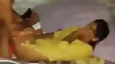 Old man drills his young granddaughter into the bed