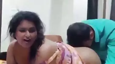 Adult Indian actress’s private threesome sex MMS