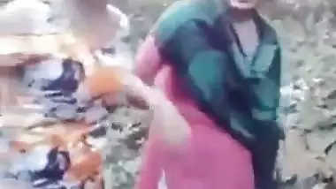 Desi Lesbian kiss for TikTok fame