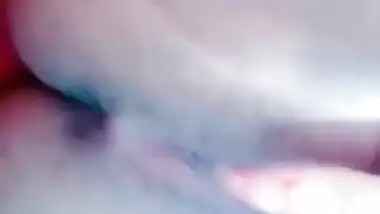 Desi woman enjoys her XXX porn show of naked tits when husband isn't home
