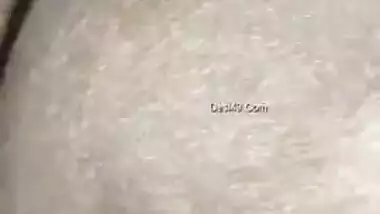 Close-up XXX video of the Indian man playing with wife's nipples