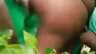 Poor village girl fucked by a gang in the forest