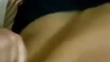 Beautiful village girl sucking lover cock
