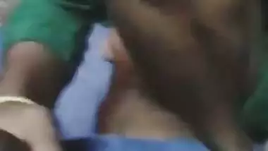 Village wife erotic blowjob and sex with husband