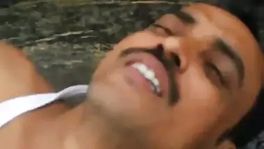 Village’s couple’s hardcore outdoor sex video in the rain