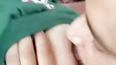 Indian girl getting her virgin nipple sucked for first time