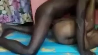 Athletic stallion fucks sexy bitch and erupts XXX juice on her Desi tummy