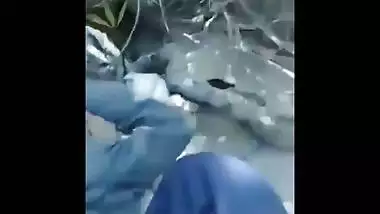 Outdoor xxx video of a hijab girl getting fuck by her lover